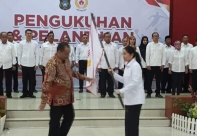 Elim Tyu Samba Resmi Pimpin KONI Kota Blitar, Fokus Pembinaan Atlet dan Prestas